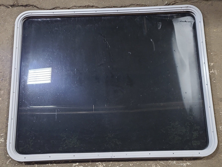 White Radius Non Opening Window : 50 1/4" W x 39 1/2" H x 1 7/8" D