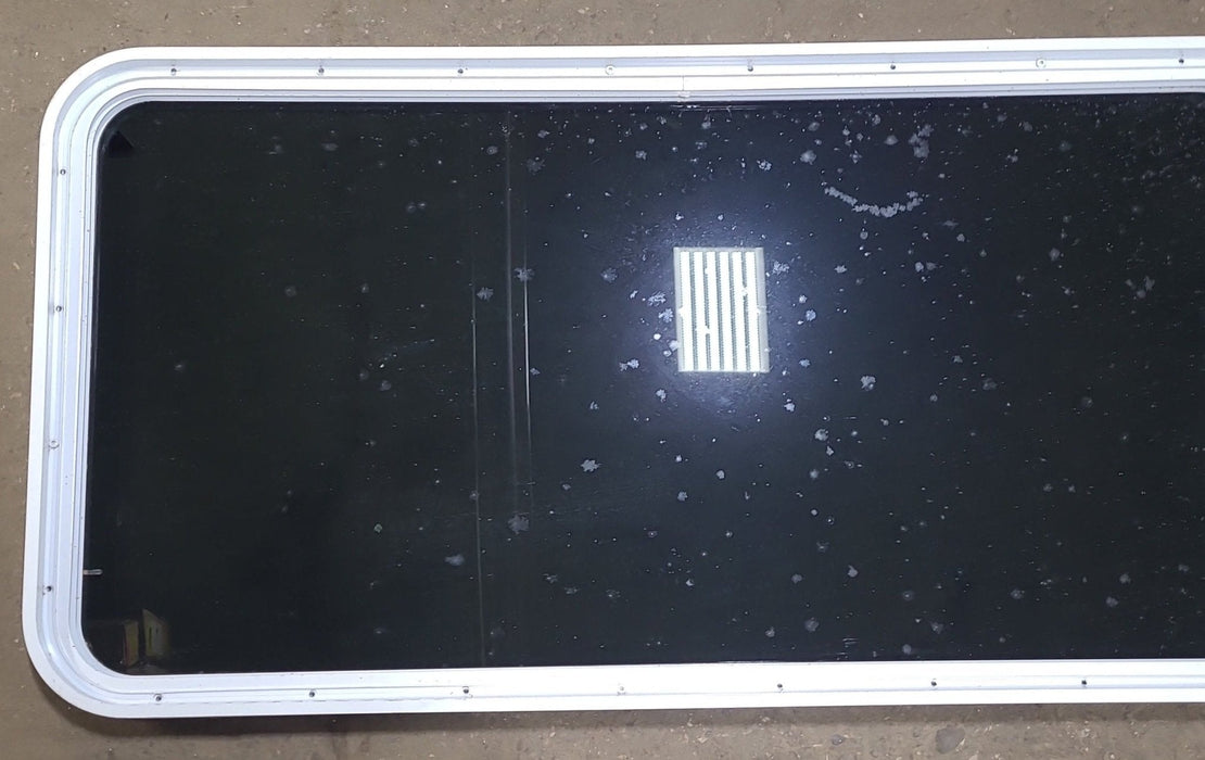 White Radius Opening Window : 24" W x 47 3/4" H x 1 5/8" D