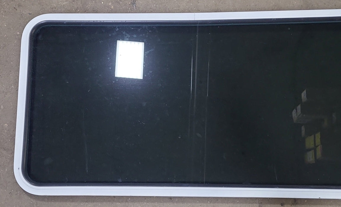 White Radius Opening Window : 24" W x 47 3/4" H x 1 5/8" D