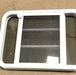 White Radius Opening Window : 29 1/2" W X 21 3/4" H X 2" D - Young Farts RV Parts