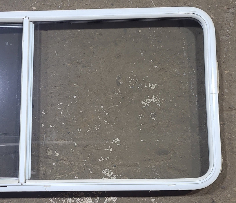 White Radius Opening Window : 53 1/4" W x 25 3/4" H x 1 3/4" D