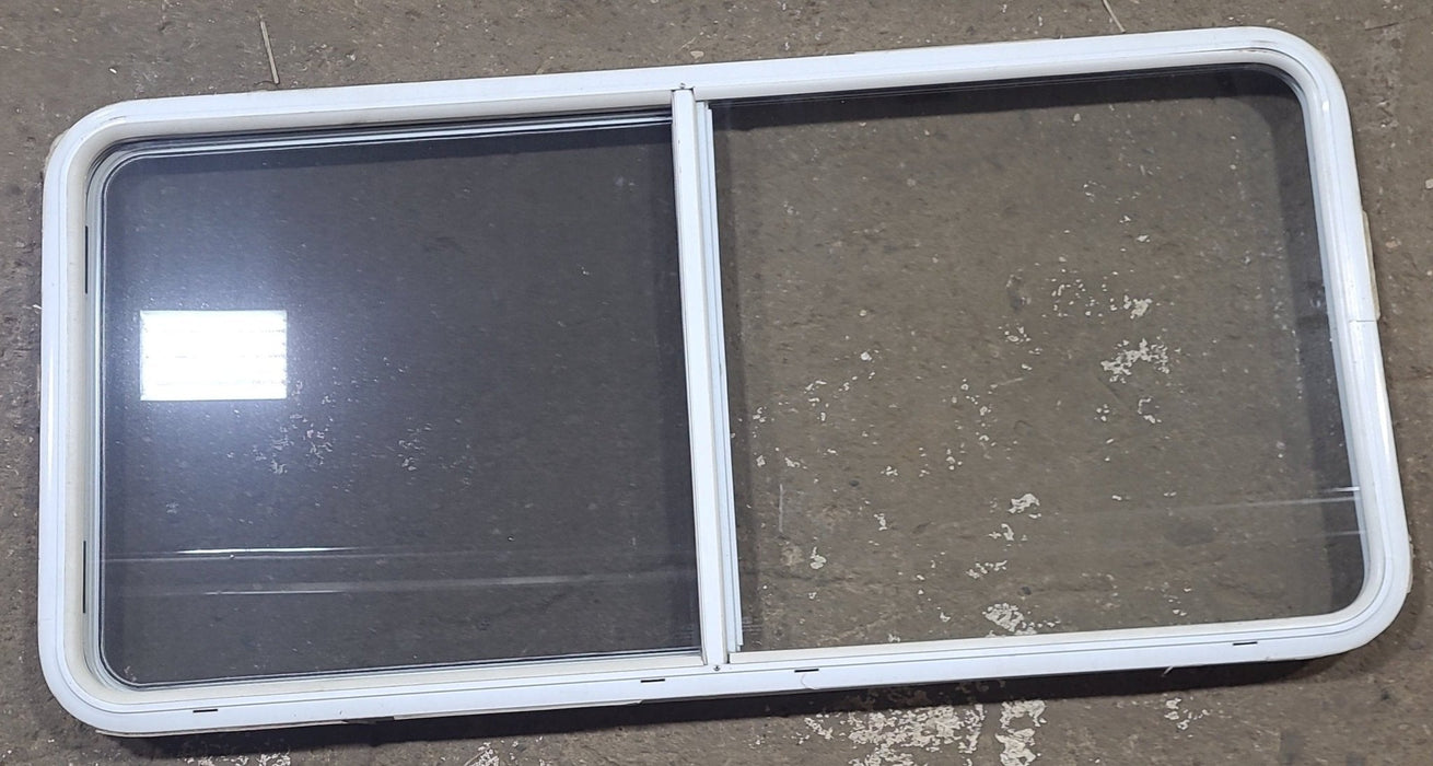 White Radius Opening Window : 53 1/4" W x 25 3/4" H x 1 3/4" D