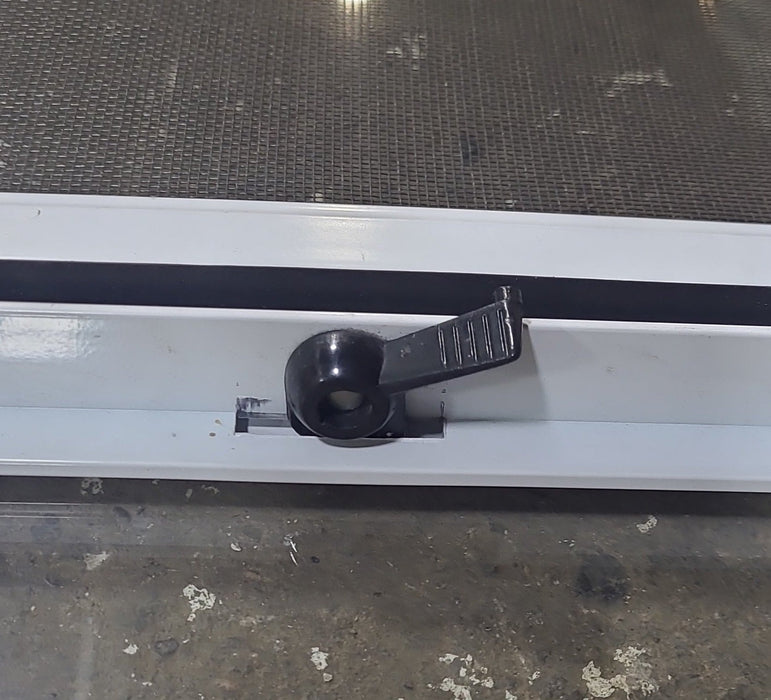 White Radius Opening Window : 53 1/4" W x 25 3/4" H x 1 3/4" D