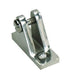 WHITECAP Boat Deck Hinge - Flat Base - 2 - 1/4" L x 3/4" W - Silver Zamac; Single - S - 1435C - Young Farts RV Parts