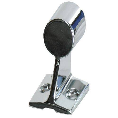 WHITECAP Boat Rail Fitting - Aft Handrail Stanchion; 60 Degree Angle - S - 1488C - Young Farts RV Parts