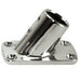 WHITECAP Boat Rail Fitting - Rectangular Base; 60 Degree Angle - S - 1465C - Young Farts RV Parts
