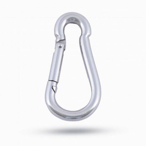WHITECAP Carabiner - Snap Lock; Gourd shaped; 3/8" Inside Diameter - S - 1110C - Young Farts RV Parts