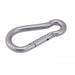WHITECAP Carabiner - Snap Lock - Gourd shaped - 7/16" ID - 3 - 1/8" L - 7/16" Hook - S - 1111C - Young Farts RV Parts