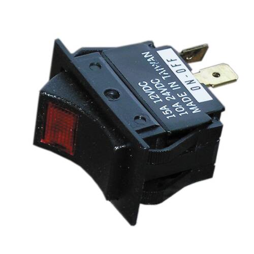 WHITECAP Multi Purpose Switch - 12 Volt DC/ 15 Amp - Non - Lighted; W/O Safety Cover - S - 8048C - Young Farts RV Parts