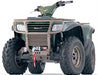 Winch Mount Warn 70207 For 1500 to 3500 Pound Winches, Fixed Mount, Powder Coated - Young Farts RV Parts