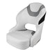 WISE MARINE Baja Series Passenger Boat Seat - 23" x 19" x 25"; White/ Gray And Black - 3314 - 1782 - Young Farts RV Parts