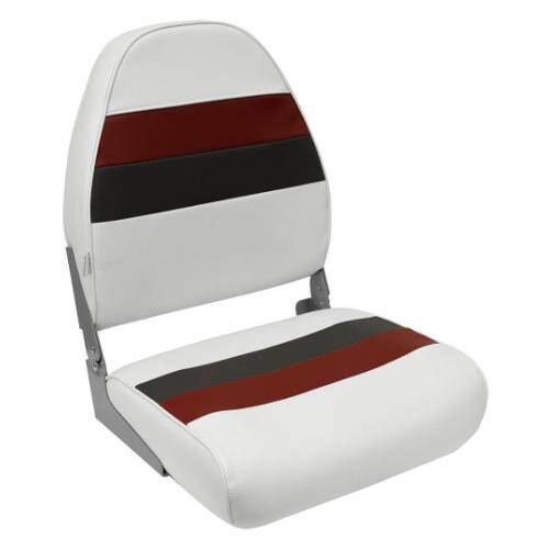 WISE MARINE Deluxe Series Passenger Boat Seat - Without Headrest; 21 - 1/4" x 17" x 21" - 8WD590 - 1009 - Young Farts RV Parts