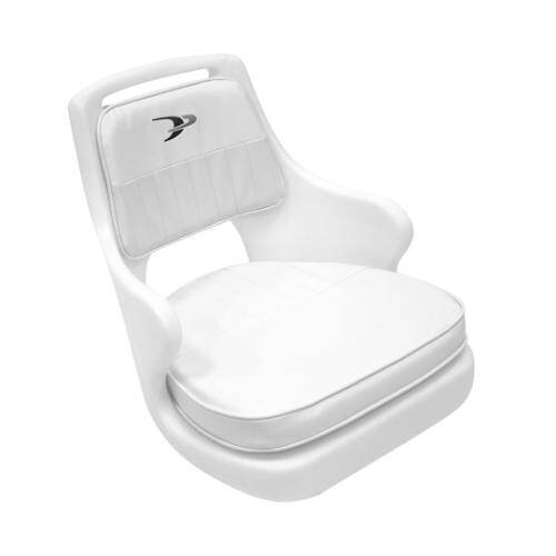 WISE MARINE Standard Series Boat Seat - 18 - 1/4" x 17 - 3/4" x 22.5"; White - 8WD015 - 3 - 710 - Young Farts RV Parts