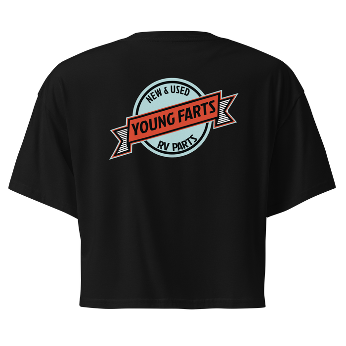 Young Farts Womens Crop Top