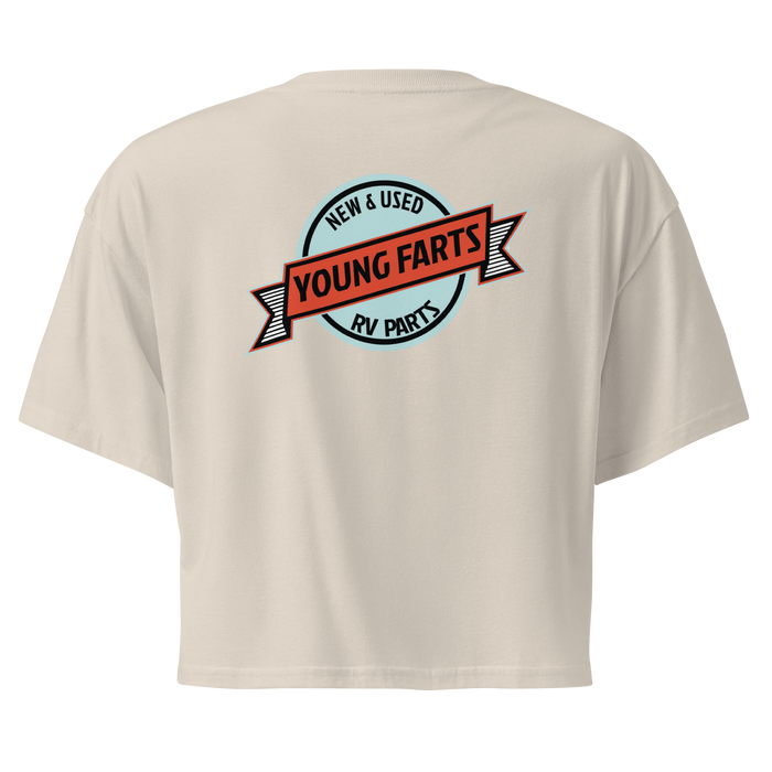 Young Farts Womens Crop Top