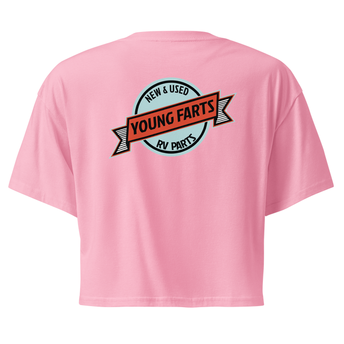 Young Farts Womens Crop Top