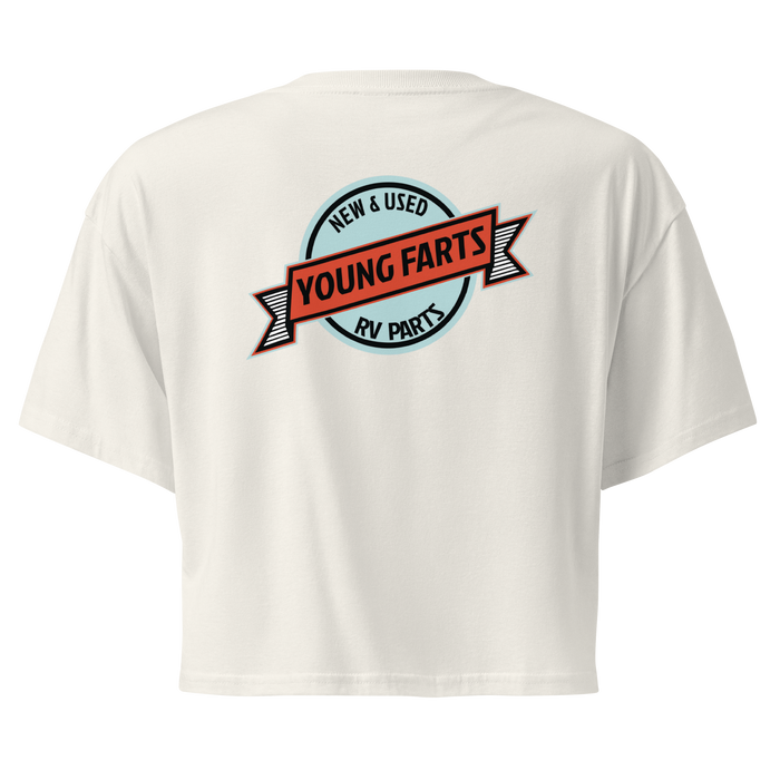 Young Farts Womens Crop Top