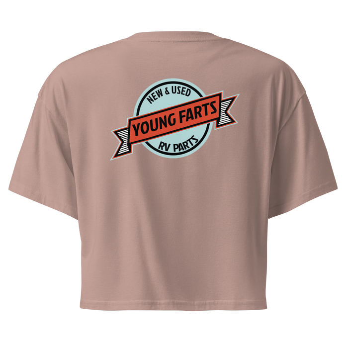 Young Farts Womens Crop Top