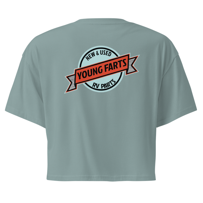 Young Farts Womens Crop Top
