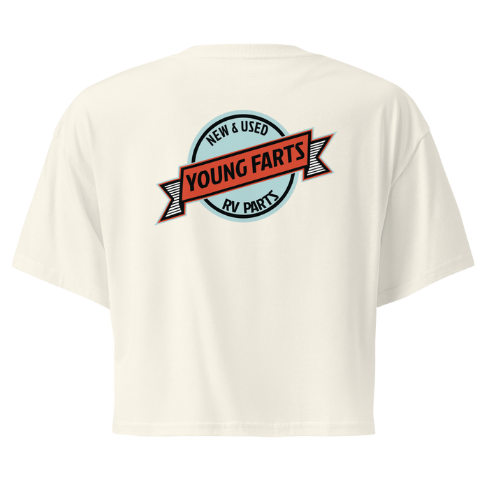 Young Farts Womens Crop Top