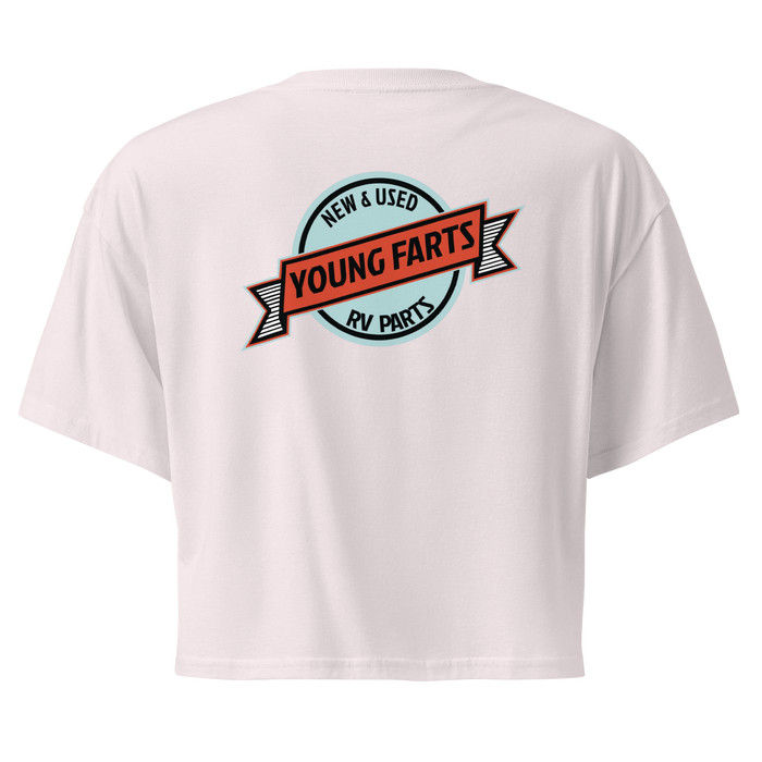 Young Farts Womens Crop Top
