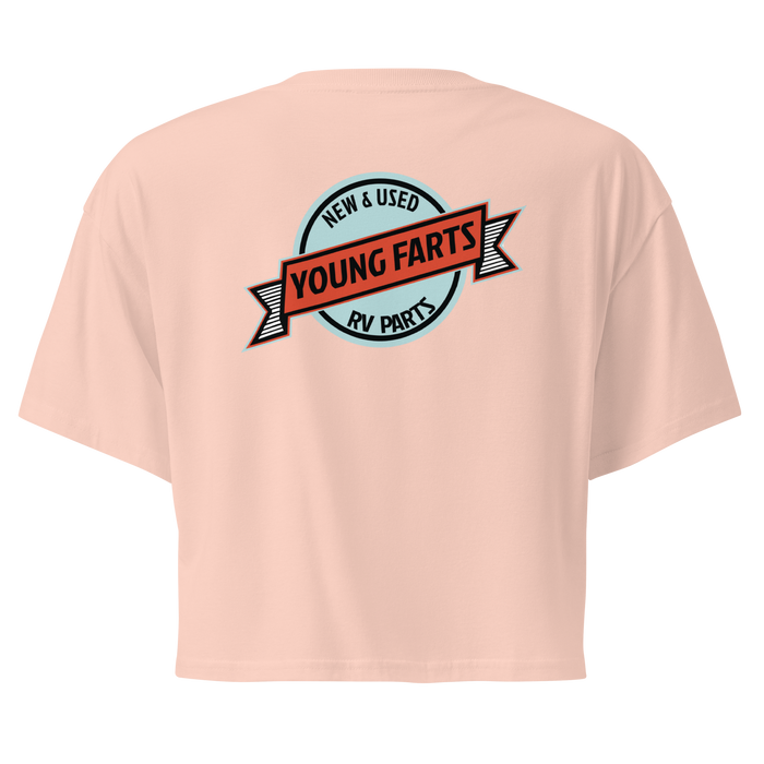 Young Farts Womens Crop Top