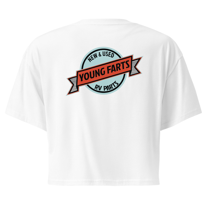 Young Farts Womens Crop Top