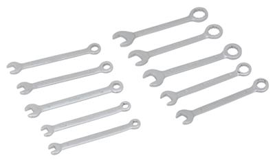 Wrench Performance Tool W30682 MET Ignition Wrench Set, 4 Millimeter/ 4-1/2 Millimeter/ 5 Millimeter/ 5-1/2 Millimeter/ 6 Millimeter/ 7 Millimeter/ 8 Millimeter/ 9 Millimeter/ 10 Millimeter/ 11 Millimeter, Polished Chrome Plated, Set Of 10
