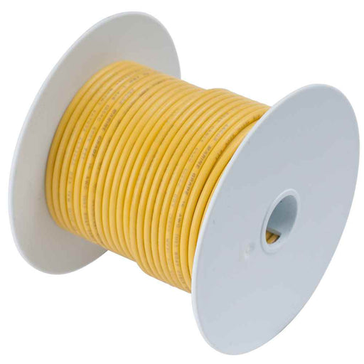 Yellow 10 AWG Tinned Copper Wire - 25' - Young Farts RV Parts