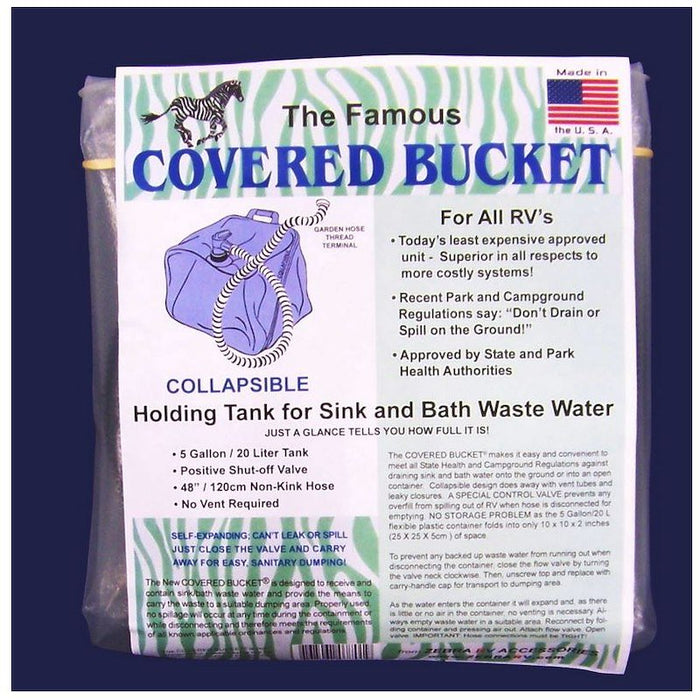 Zebra RV R7701 Collapsible Portable Waste Holding Tank - 5 Gal.