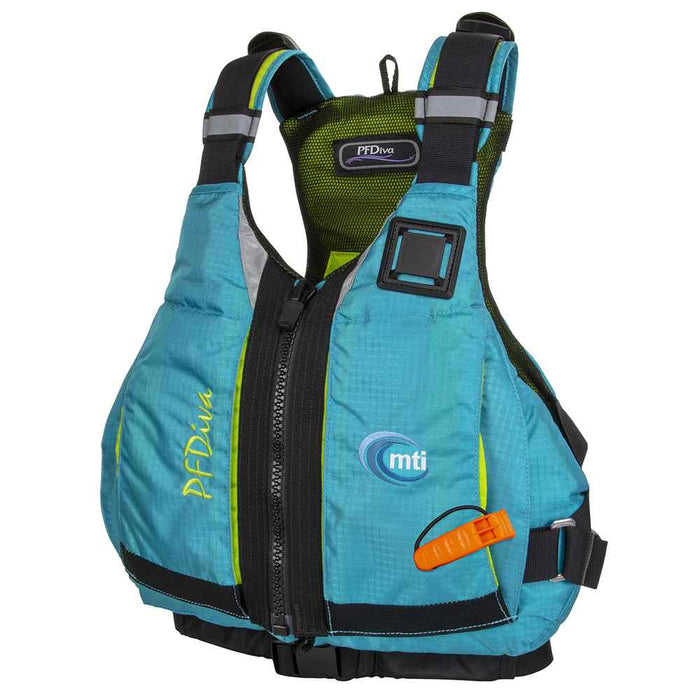 Buy MTI Life Jackets MV705F-S/M-849 PFDiva Women's Life Jacket - Glacial