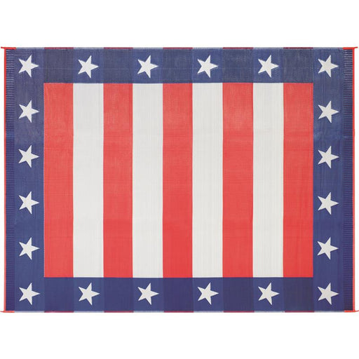 Buy Faulkner 46503 Patio Mat Independence Day 9X12 - Camping and Lifestyle