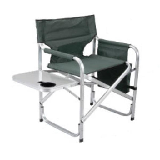 Buy Faulkner 48870 Directors Chair Green w/Tray - Camping and Lifestyle