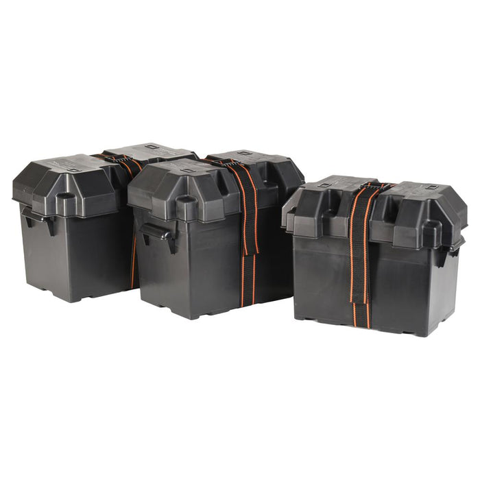 Buy Power House 13034 Battery Box Group 24 Black - Battery Boxes Online|RV