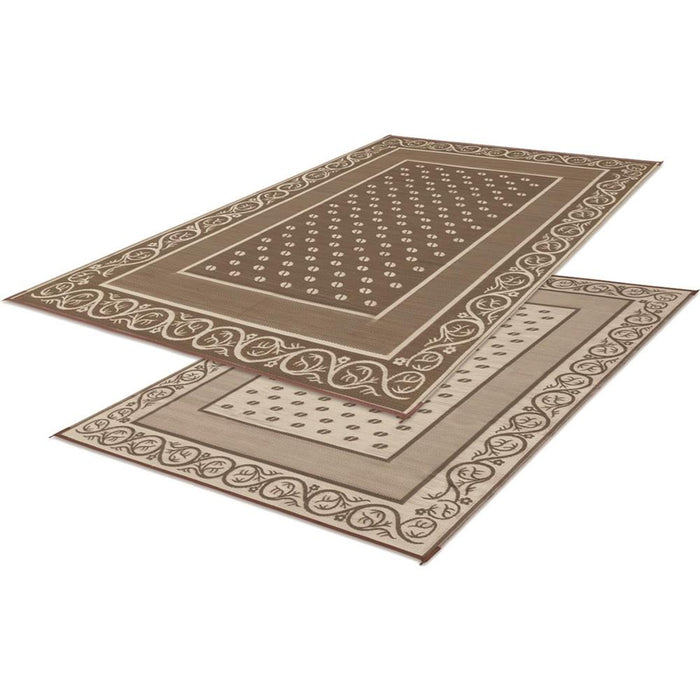 Buy Faulkner 48703 Patio Mat Vineyard 8X20 Beige - Camping and Lifestyle