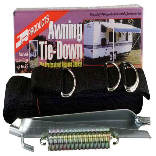 Buy JR Products 09253 RV Awning Tie Down Strap Kit - Awning Accessories