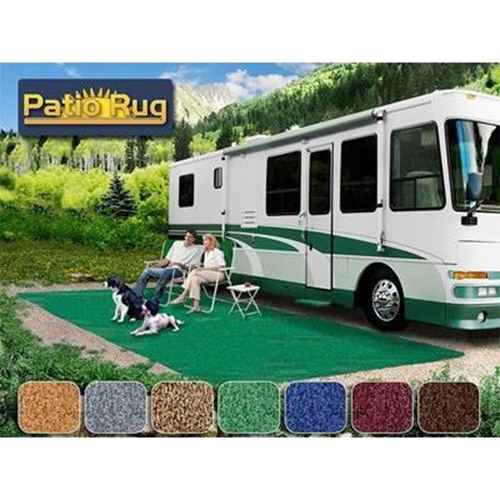Buy Prest-O-Fit 51892 Patio Rug Green 6X9 - Camping and Lifestyle