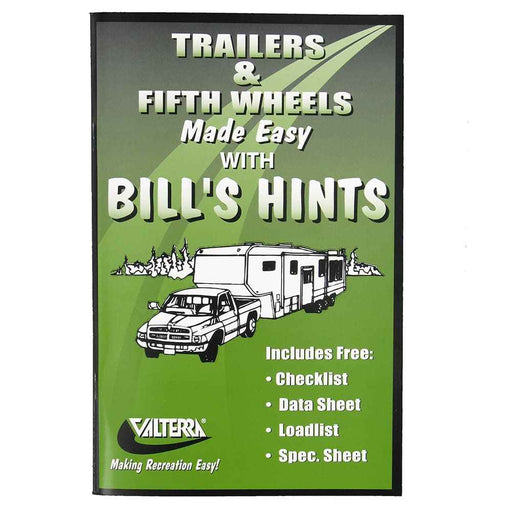 Buy Valterra SAL05 RVing Made Easy Trailers/Fifth Wheels - Games Toys &