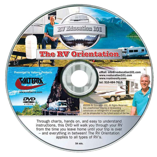 Buy Valterra A02-4000 RV Orientation DVD - RV Starter Kits Online|RV Part