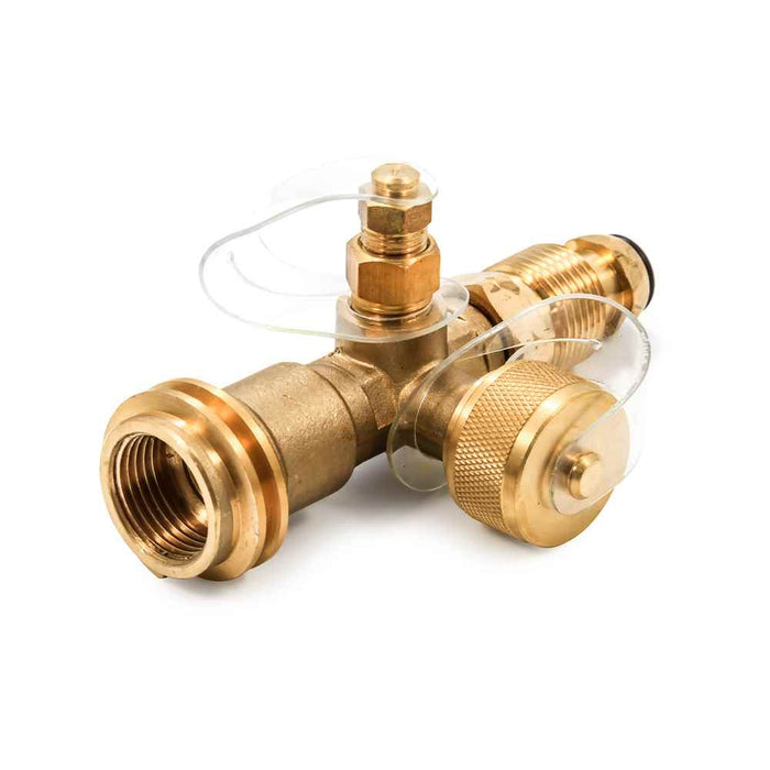 Buy Camco 59113 Propane Brass Tee with 4 Port - LP Gas Products Online|RV