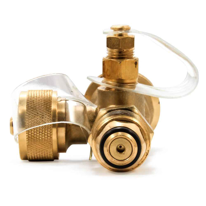 Buy Camco 59113 Propane Brass Tee with 4 Port - LP Gas Products Online|RV