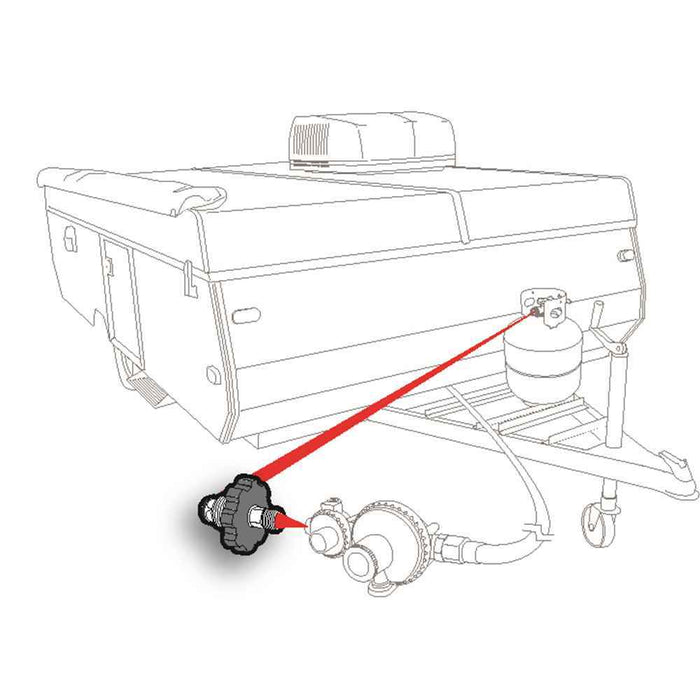 Buy Camco 59203 Propane Plug Adapter - LP Gas Products Online|RV Part Shop