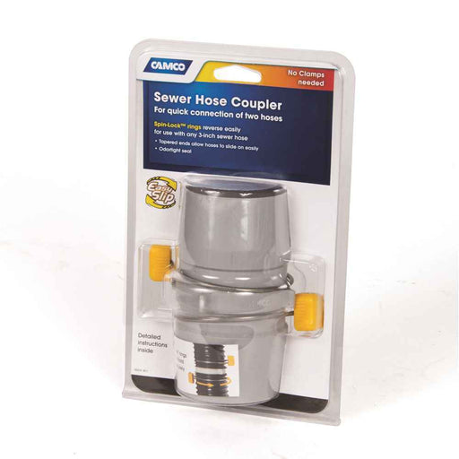 Buy Camco 39163 Easy Slip RV Sewer Hose Coupler - Sanitation Online|RV