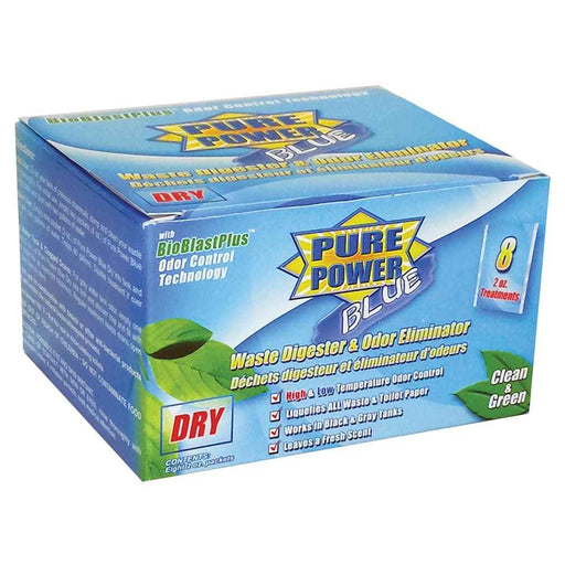 Buy Valterra V23021 Pure Power Blue Dry 8/Box - Sanitation Online|RV Part
