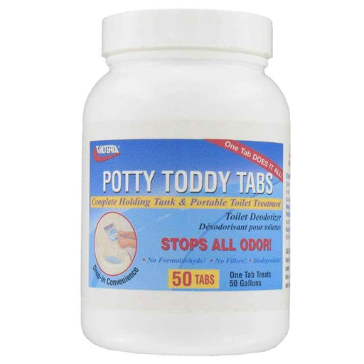 Buy Valterra Q5004 Potty Toddy Tabs 50 Tabs/Bottle - Sanitation Online|RV