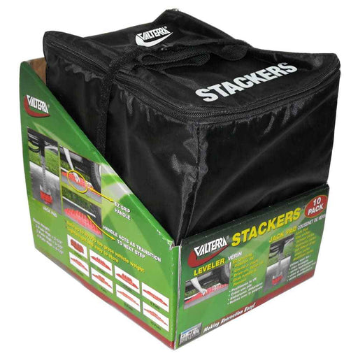 Buy Valterra A100920 Stackers 10Pk w/Bag - Chocks Pads and Leveling