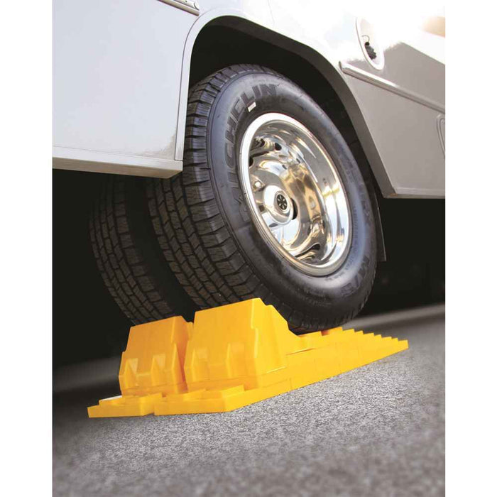 Buy Camco 44401 Leveling Block Wheel Chock - Pack of 2 - Chocks Pads and
