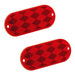 Buy Bargman 7178010 Reflector Rectangular Red 3-1/4" X 1-1/2" Adhesive -