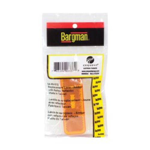 Buy Bargman 3499012 Clearance Light Lens 99 Amber - Towing Electrical