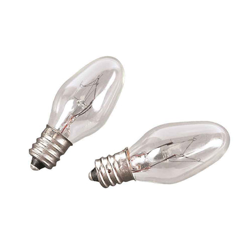 Buy Camco 54705 C7 1/2 Replacement Clear Patio DÃƒÂ©cor Light Bulb - Pack